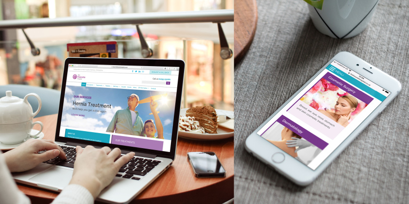 Foscote 醫院網站設計建設-上海品牌策劃設計公司