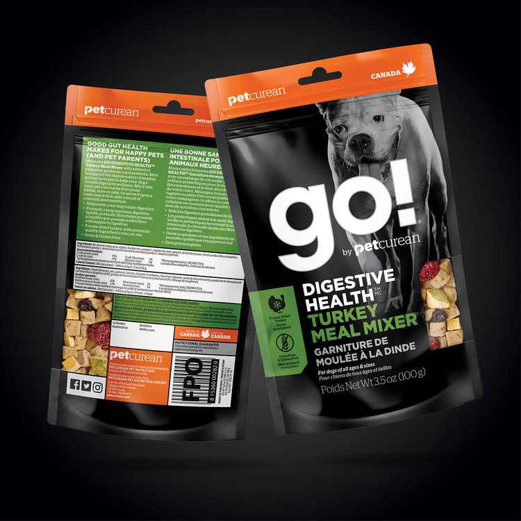 GO！混合膳食保健狗糧包裝設(shè)計(jì)-上海包裝設(shè)計(jì)公司