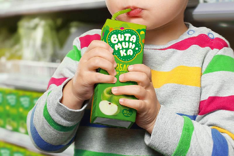 Vitaminka兒童果汁飲料包裝設(shè)計”大樹“篇-上海包裝設(shè)計公司