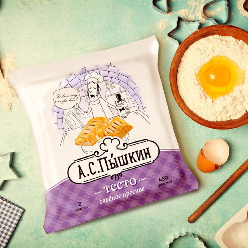 А.С.Пышкин面包糕點包裝設計，講述了“烘培大師與貓詩人”的故事