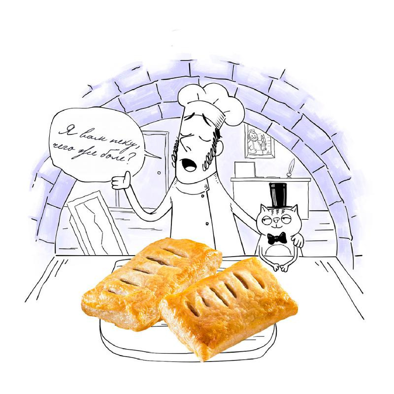 А.С.Пышкин面包糕點包裝設計，講述了“烘培大師與貓詩人”的故事