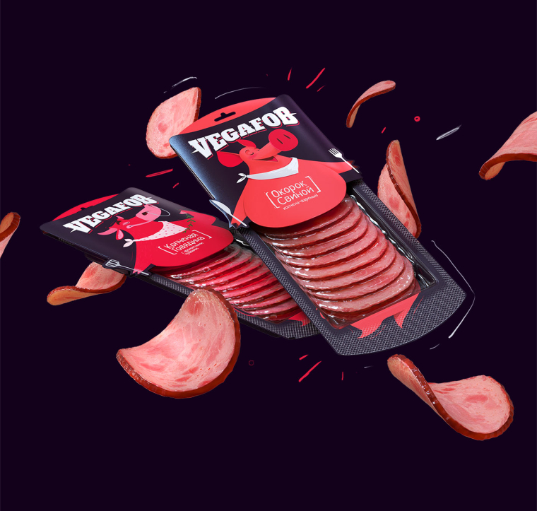 有趣的VigaFOB切片香腸創意包裝設計-尚略上海包裝設計公司欣賞