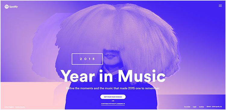 兩種主色的疊加-雙色調網頁設計-上海網站設計公司教程
