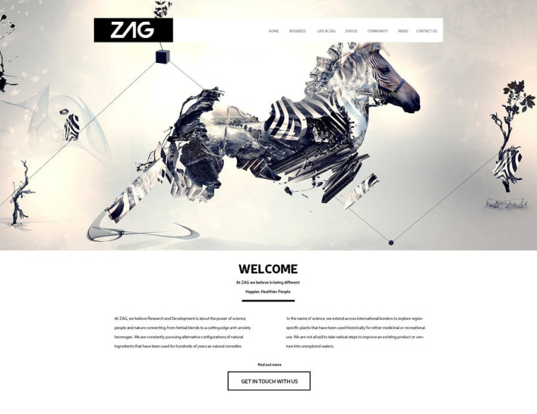 飲料公司品牌網(wǎng)頁(yè)設(shè)計(jì)