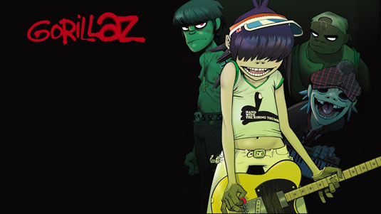 樂(lè)隊(duì)標(biāo)志設(shè)計(jì) - Gorillaz