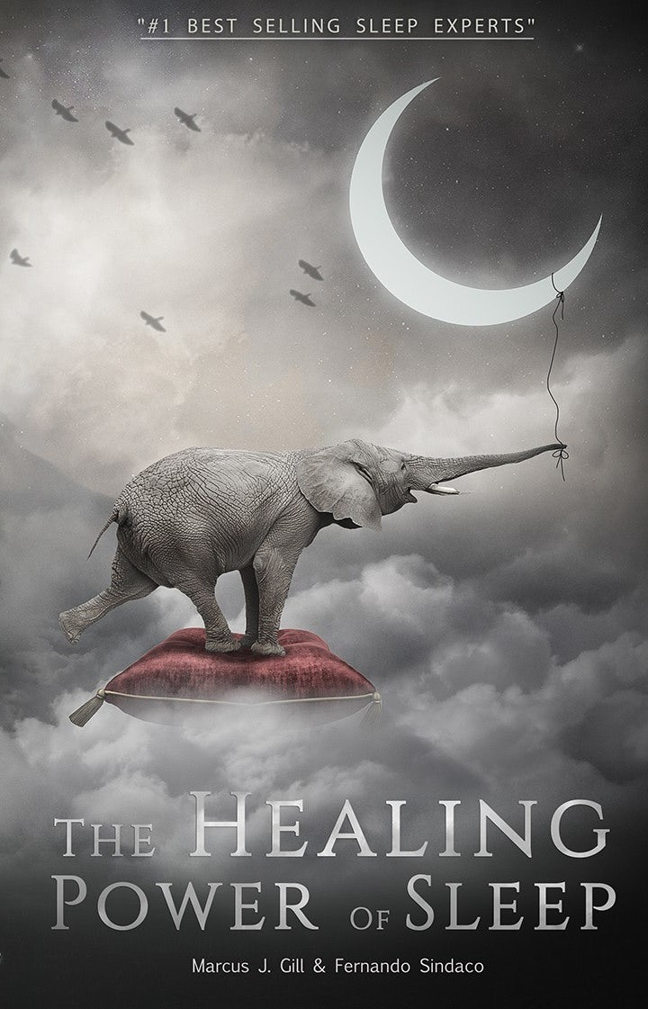 平面設計中的超現實主義-超現實的書籍封面設計-大象在天空中