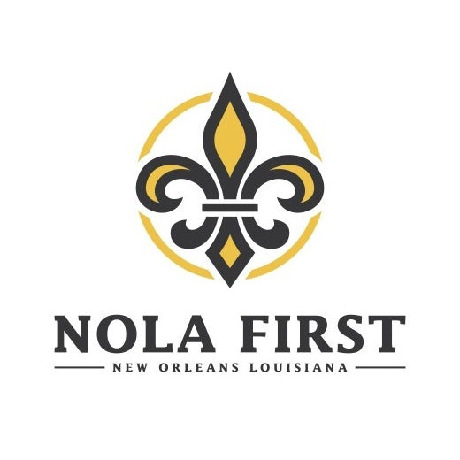傳統徽標logo設計-nOLA First的fleur de lis標志logo