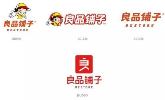 良品鋪子新logo設計
