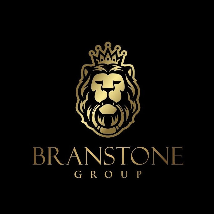 豪華黃金logo設計-房地產投資和管理公司logo設計