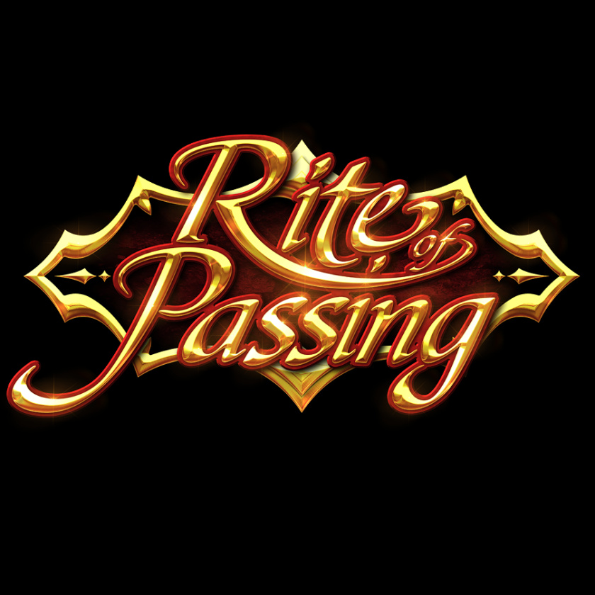 艷麗金色logo設計