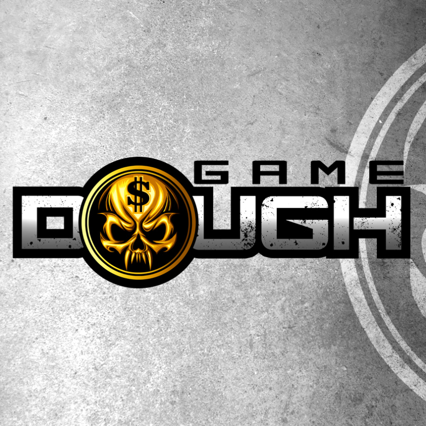 黃金和銀logo設計-游戲面具標志設計