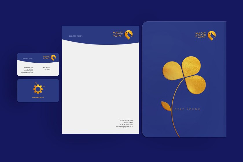 Magic Point 醫(yī)學美容整形醫(yī)院品牌形象全案策劃設計-文具vi設計