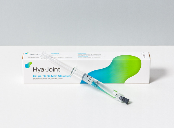 Hya-Joint 骨關節炎止痛治療注射劑產品品牌包裝設計