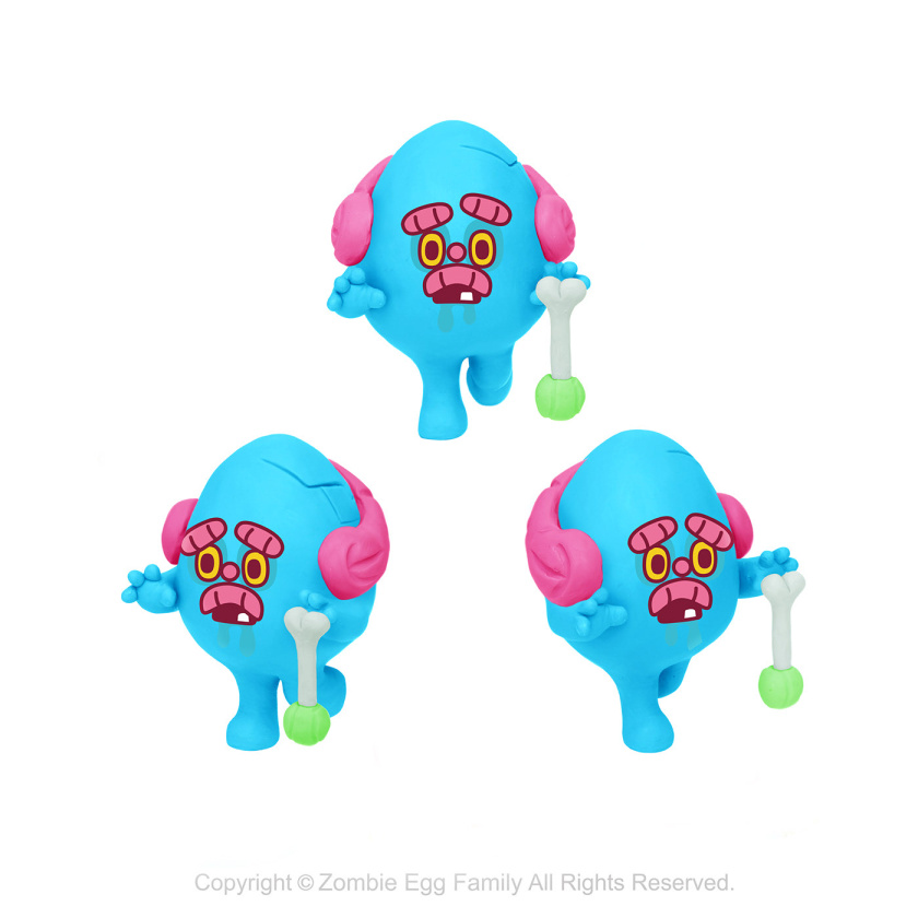 僵尸蛋家族人物設(shè)計，雞蛋P吉祥物設(shè)計