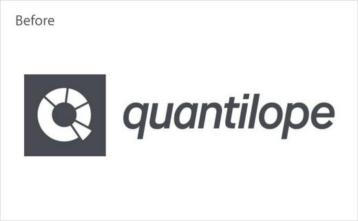 Quantilope市場調研分析公司logo設計-舊版本