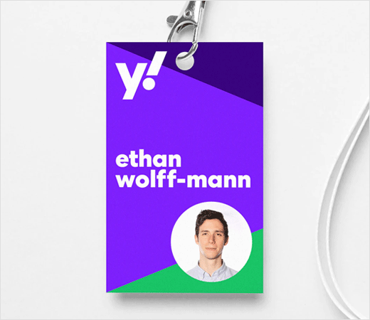 yahoo! 雅虎揭示新logo設(shè)計品牌形象VI設(shè)計