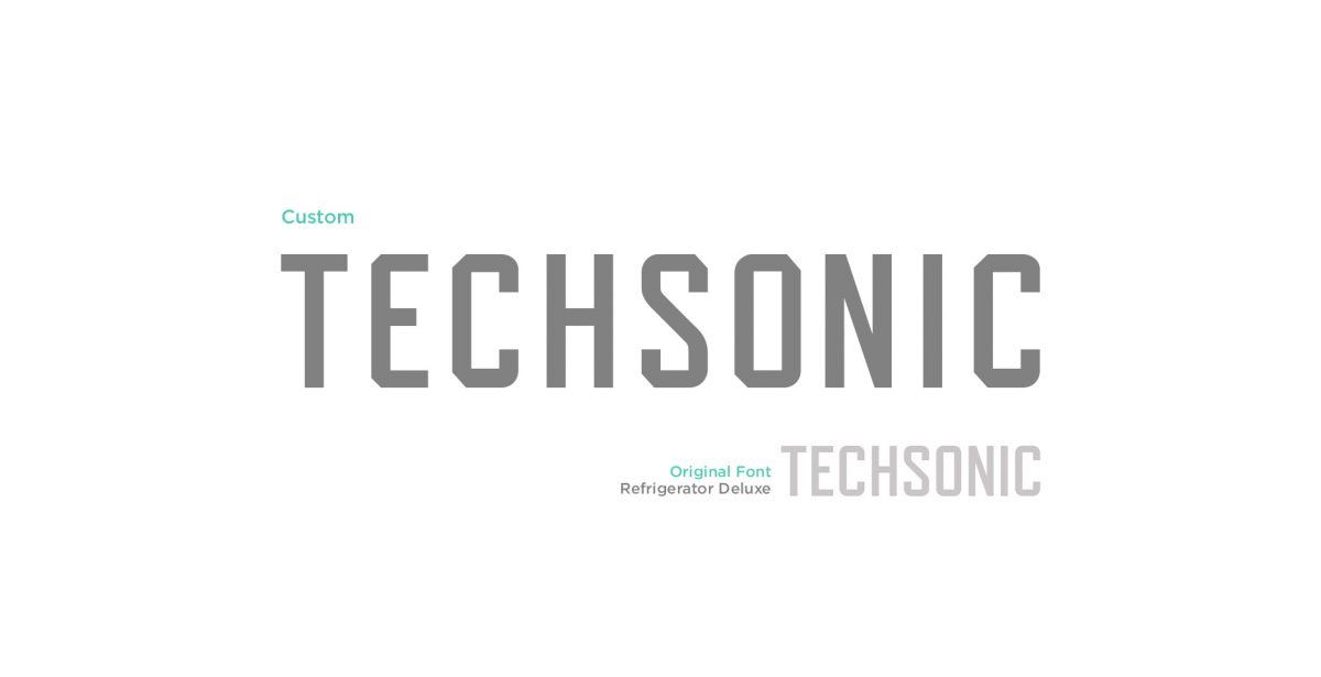 Techsonic 電子安全監控設備公司logo設計，盾牌+鎖+房子