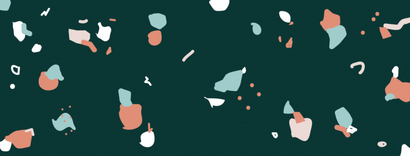 Kaya 有機護膚品包裝設(shè)計，很藝術(shù)的水磨石圖案