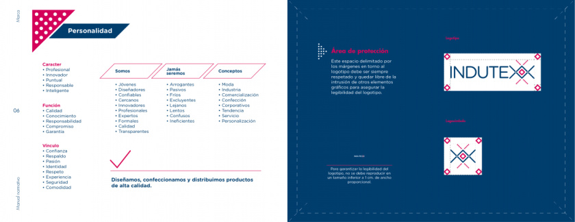 Indutexx 紡織面料品牌vi設(shè)計(jì)logo設(shè)計(jì)，幾何線條風(fēng)格