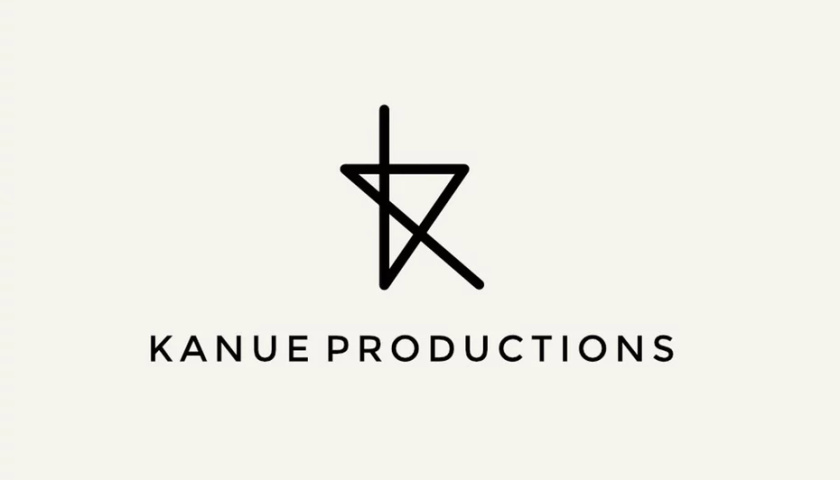 抽象Kanue Productions徽標(biāo)logo設(shè)計
