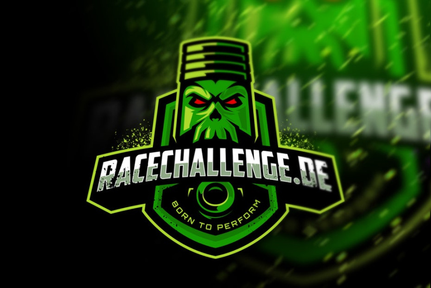 綠色logo設計- Racechallenge.de徽標logo設計