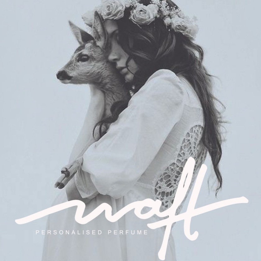 白色logo設計- 白色腳本標志設計