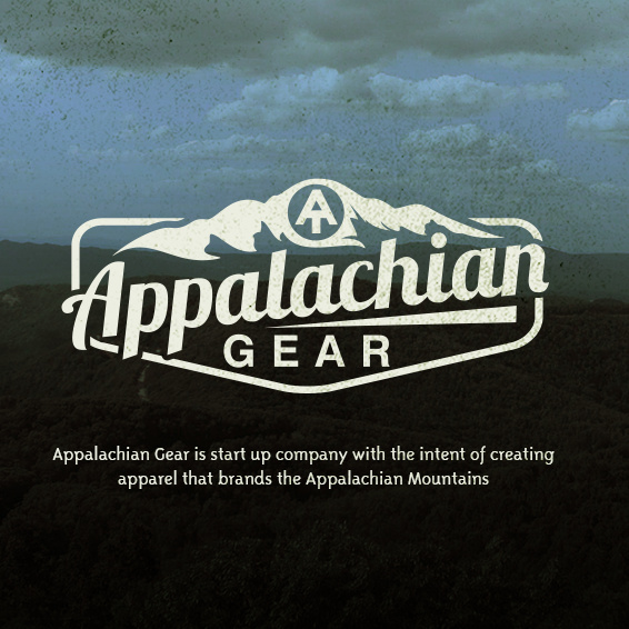 白色logo設計- 奶油色復古徽標logo設計