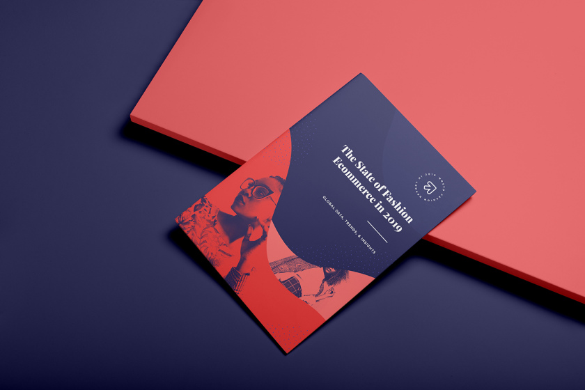 《2019年歐美時尚電子商務狀況報告》年報宣傳畫冊設計