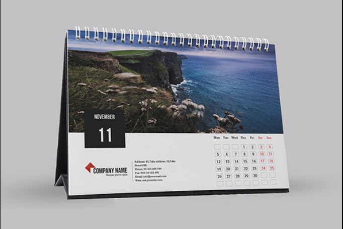 優美景色Calendar臺歷月歷設計