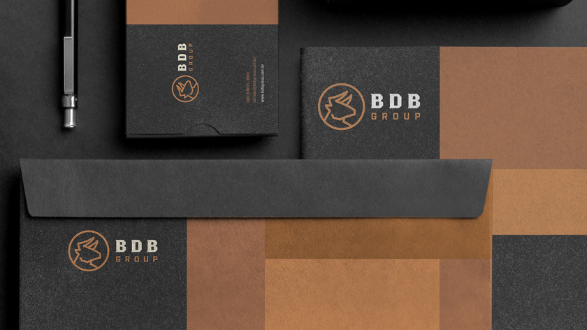 BDB金融投資創投公司vi形象設計與公牛logo設計