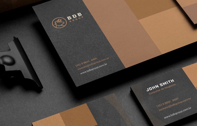 BDB金融投資創投公司vi形象設計與公牛logo設計