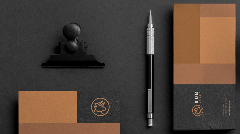 BDB金融投資創投公司vi形象設計與公牛logo設計