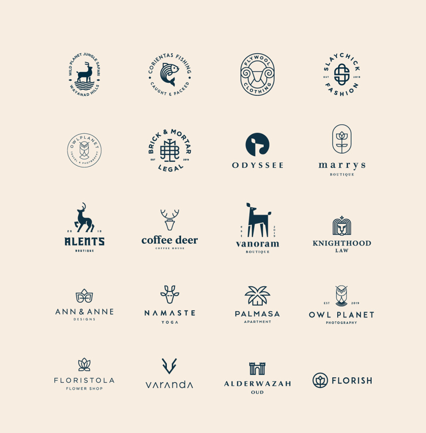 優雅logo設計欣賞