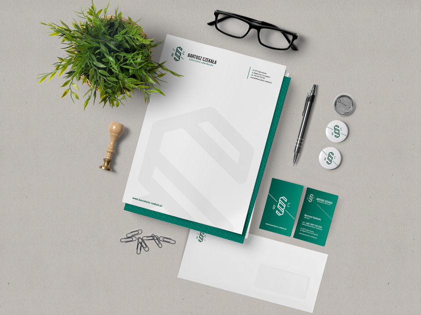 Bartosz律師事務所logo設計與vi設計