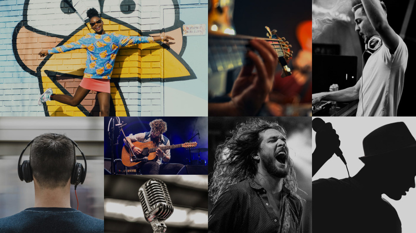 BANDANNA 音樂文化公司品牌形象設(shè)計(jì)-logo-vi設(shè)計(jì)