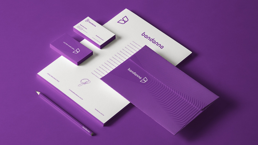 BANDANNA 音樂文化公司品牌形象設(shè)計(jì)-logo-vi設(shè)計(jì)