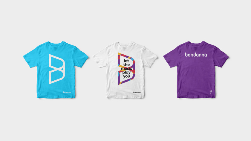 BANDANNA 音樂文化公司品牌形象設(shè)計(jì)-logo-vi設(shè)計(jì)