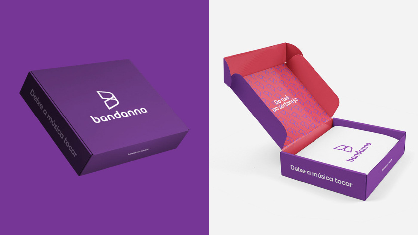 BANDANNA 音樂文化公司品牌形象設(shè)計(jì)-logo-vi設(shè)計(jì)