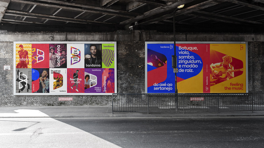 BANDANNA 音樂文化公司品牌形象設(shè)計(jì)-logo-vi設(shè)計(jì)