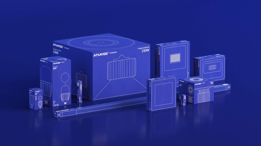Atmoss照明燈具系列產(chǎn)品包裝設(shè)計