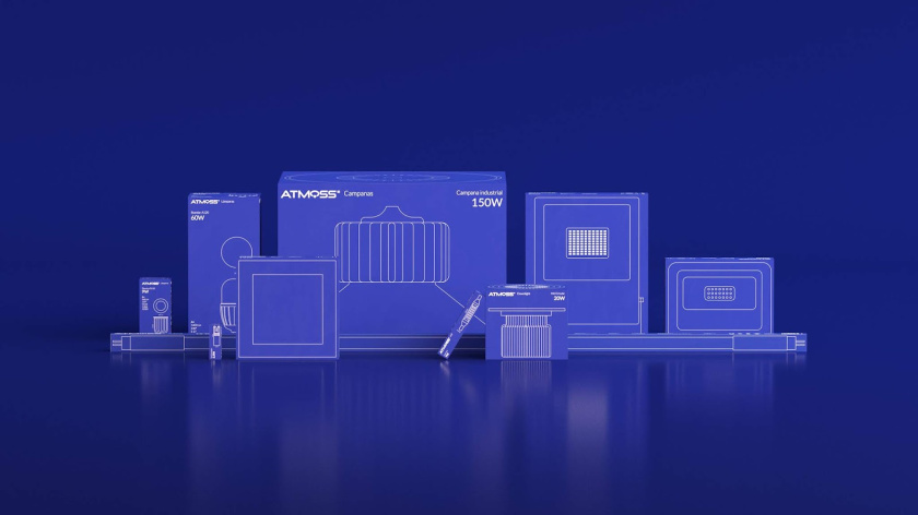 Atmoss照明燈具系列產(chǎn)品包裝設(shè)計(jì)