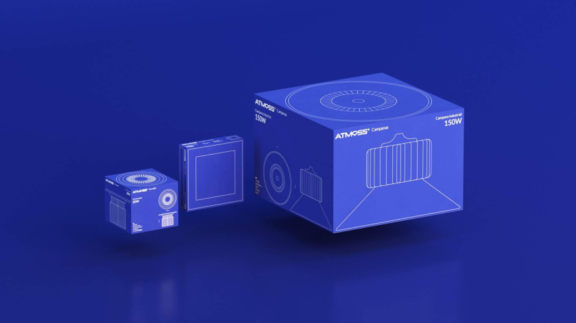 Atmoss照明燈具系列產(chǎn)品包裝設(shè)計