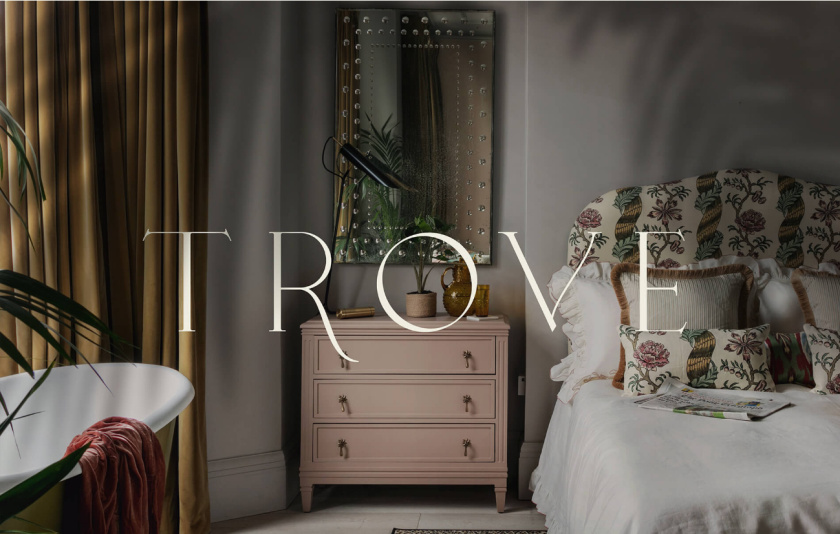 Trove 家具品牌logo設計-字體設計