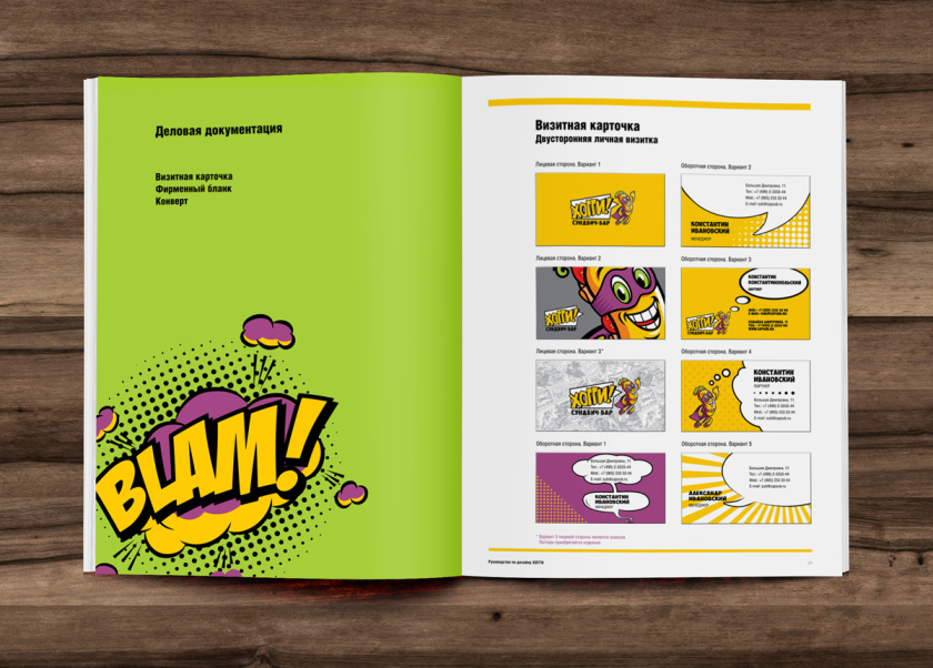 Hoggy三明治吧餐飲品牌設(shè)計(jì)-品牌視覺vi手冊規(guī)范