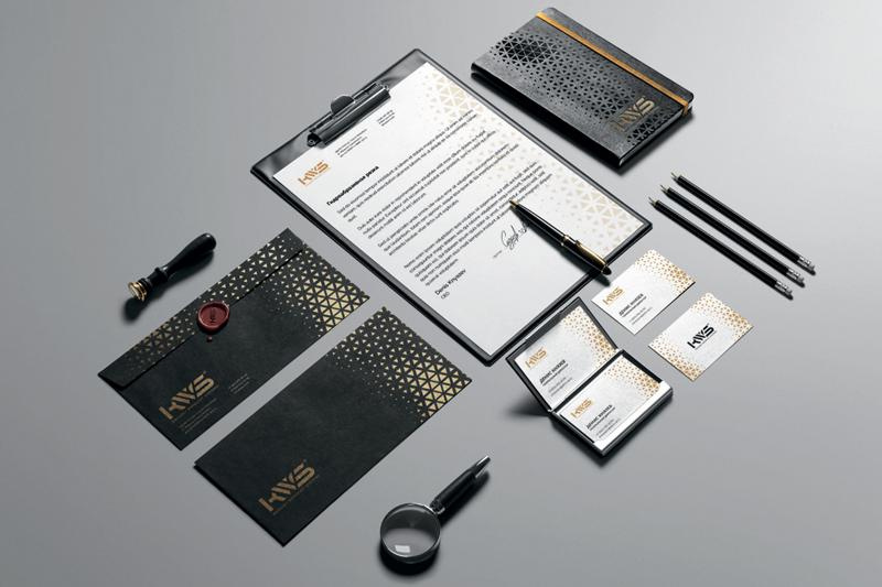 kws水務管理系統(tǒng)品牌vi設計-三角形組合元素輔助圖形設計