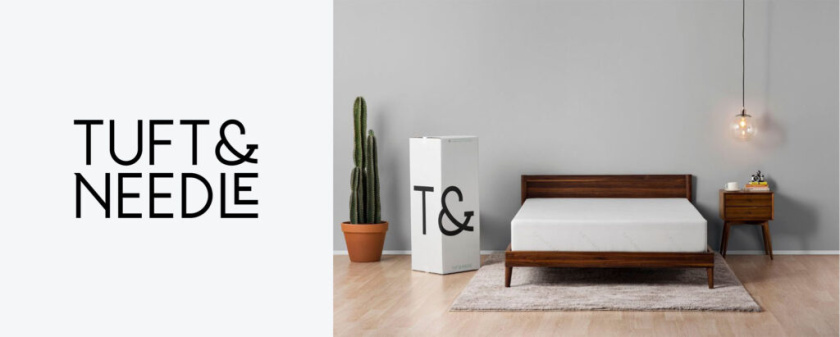 Tuft＆Needle床墊徽標(biāo)logo設(shè)計(jì)和包裝設(shè)計(jì)