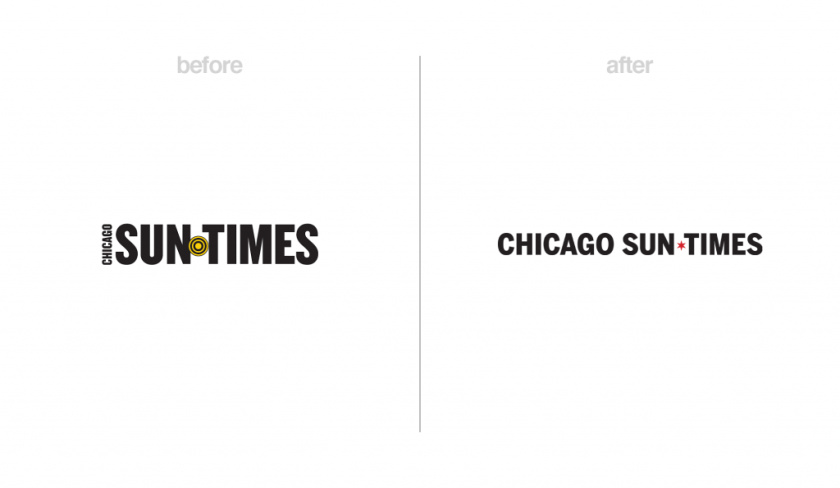 芝加哥太陽時報logo重新設計