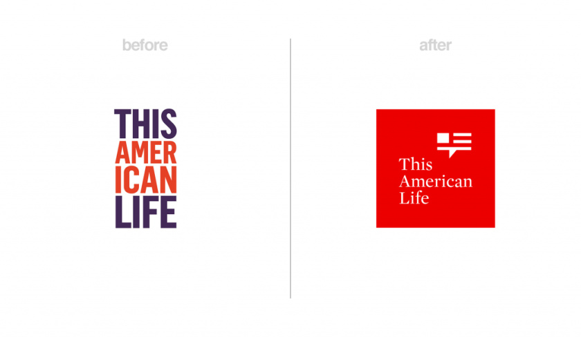 此美國生活徽標logo重新設計