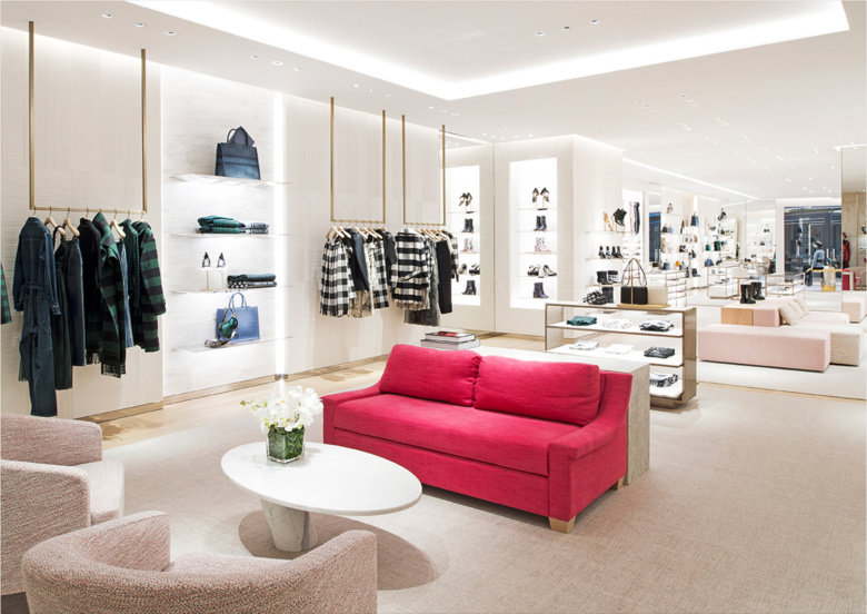 迪奧精品專賣店空間設(shè)計，簡約精致風(fēng)格