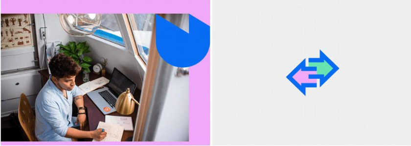 ureed 在線服務市場平臺網站品牌logo設計vi設計，互聯網科技風格